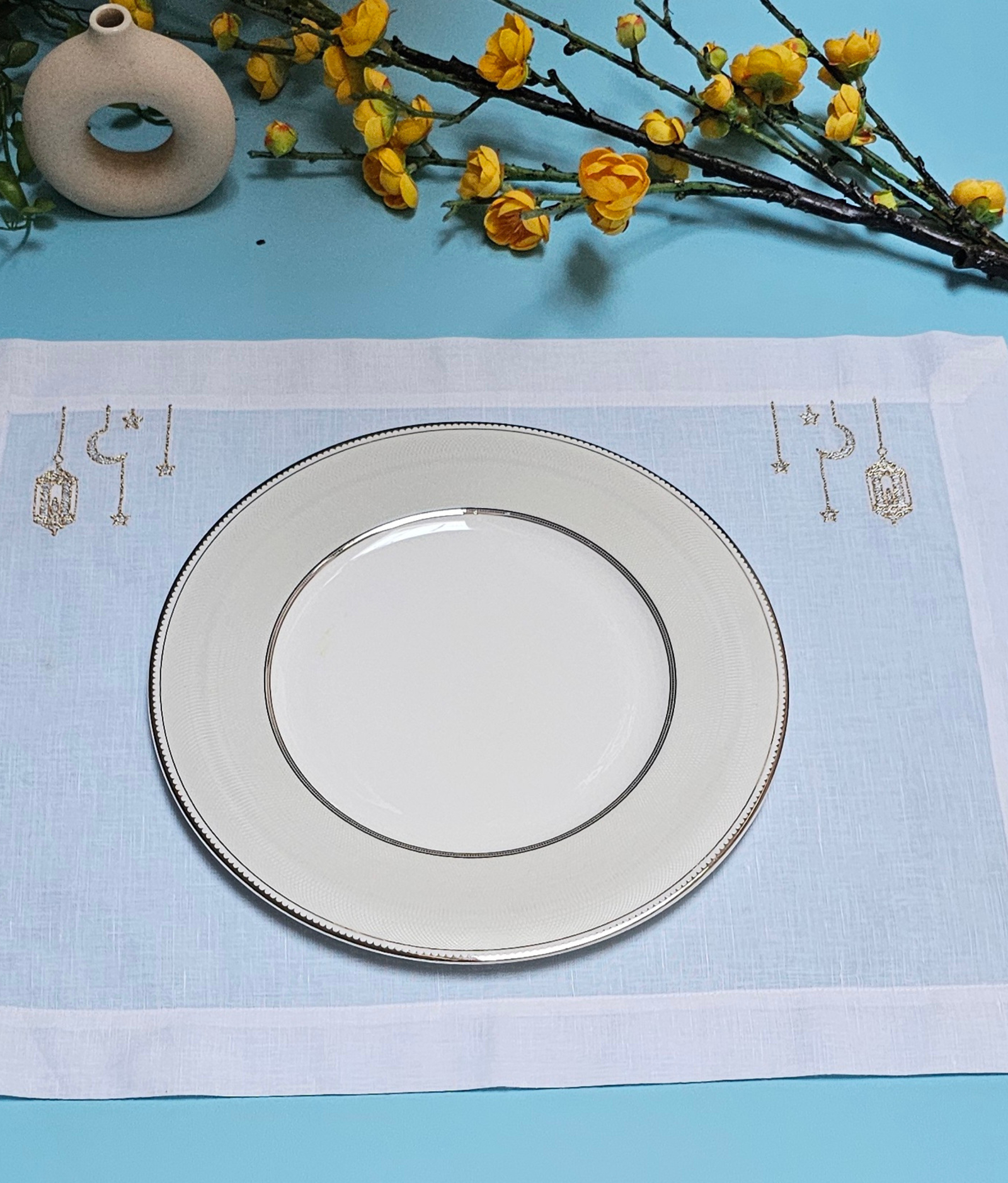 Moonlit lantern placemats